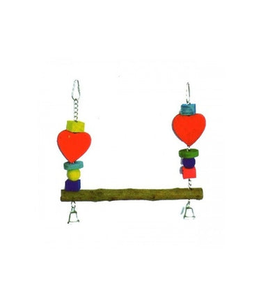 VanPet Swing Toy For Large Birds With Bells 10.5